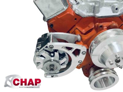 Small Block Chevy Alternator Bracket Camel Heads LWP