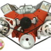 Small Block Chevy V-Belt Kit ALT PS Electric WP