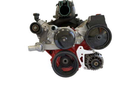 LS Low Mount Alternator & Power Steering Brackets Camaro Balancer
