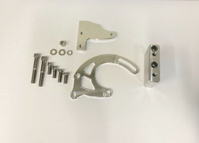 Big Block Chevy Alternator & Power Steering Brackets SWP EWP - Image 3