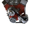 Small Block Chevy Serpentine Pulley Conversion Kit Alt Only LWP - Image 5