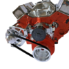 Small Block Chevy Serpentine Pulley Conversion Kit Alt Only Electric WP - Image 4