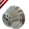 Big Block Chevy Water Pump Pulley V-Belt Single Groove SWP - Image 3