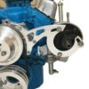 Ford 289 302 Power Steering Bracket with V-Belt Pulley using  Ford Mustang Corporate PS Pump - Image 6