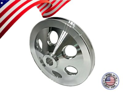 Small & Big Block Chevy Saginaw Press Fit Power Steering Pulley SWP