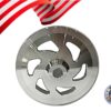 Small & Big Block Chrysler Pontiac Saginaw Power Steering Pulley Press Fit 1V (WORKS WITH CHAP BRACKETS)