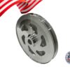 Small & Big Block Chrysler Pontiac Saginaw Power Steering Pulley Press Fit 1V (WORKS WITH CHAP BRACKETS) - Image 3