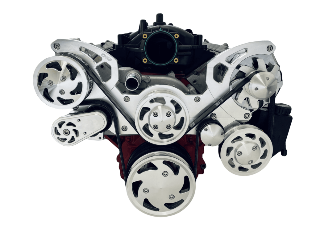 King Chevy LS1 / LS2 / LS6 (Size STD) Performance Main Bearing Set w/ pMaxKote main image 1