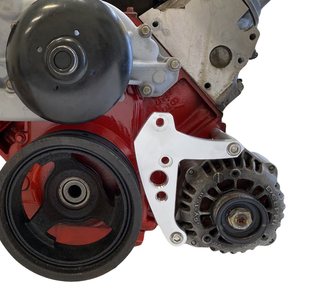thumbnail image 2 of Chap Performance LS Low Mount Alternator Bracket Triangles - LS1 Camaro Spacing 2 of 6