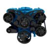 Pontiac All Inclusive Serpentine System 350 400 428 455 ALT PS AC BLACK