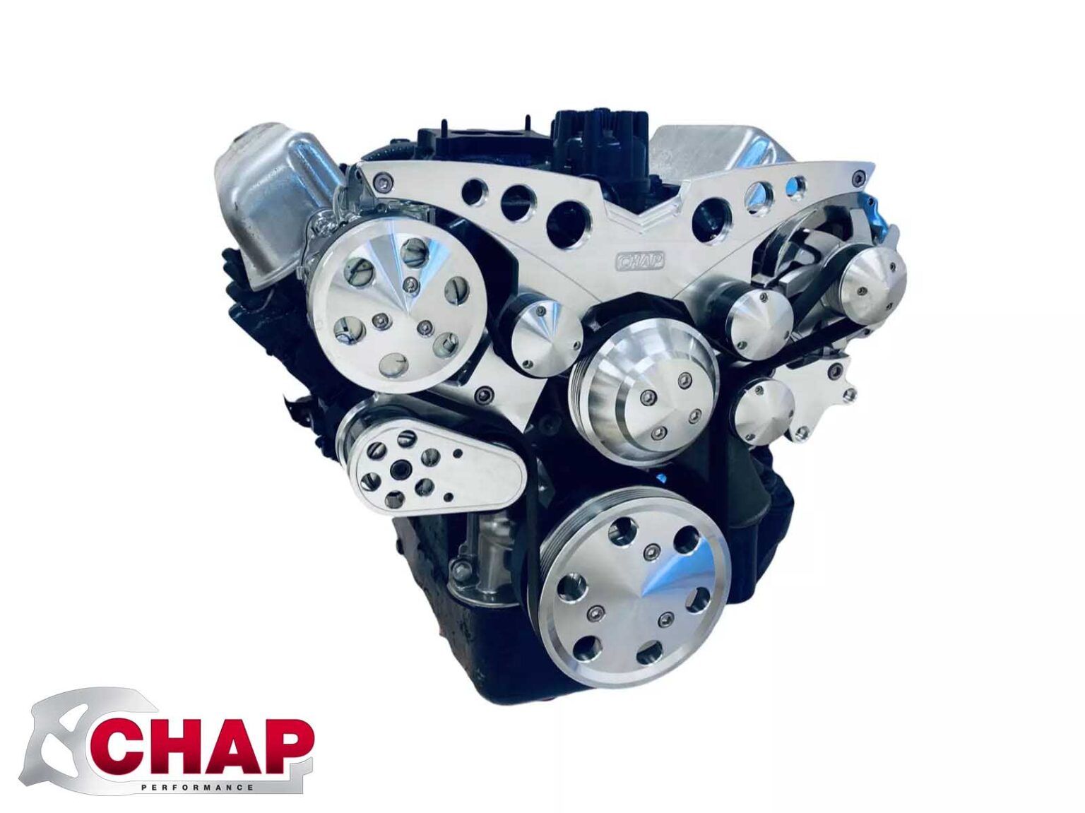 Ford FE Serpentine Pulley Kit 390 427 428 ALT A/C All Inclusive - Chap ...