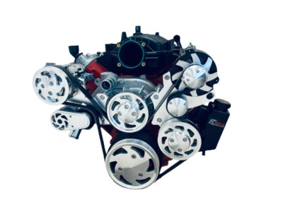 LS Serpentine Pulley conversion Kit ALT PS AC Corvette Style Balancer - Image 3