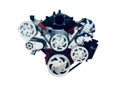 LS Serpentine Pulley conversion Kit ALT PS AC Camaro Style Balancer