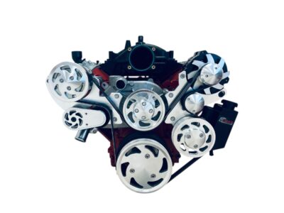 LS Serpentine Pulley conversion Kit ALT PS AC Camaro Style Balancer