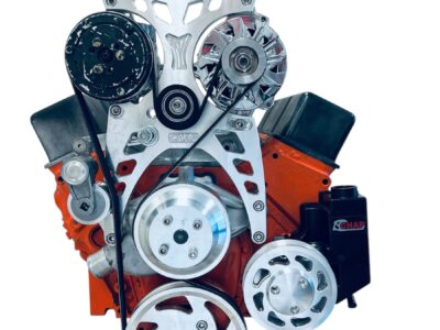 Small Block Chevy Serpentine Pulley Conversion Kit ALT PS AC