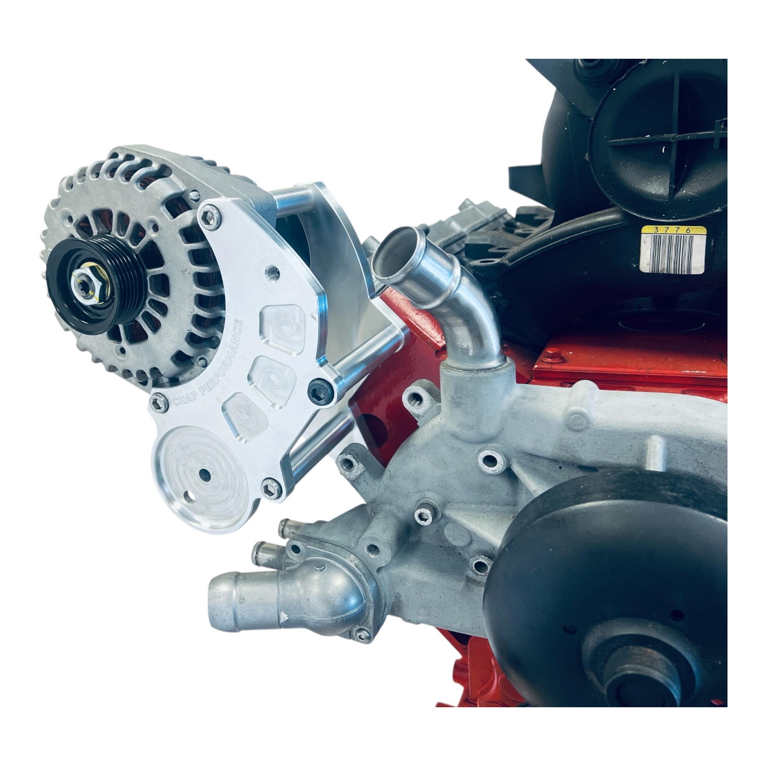 LS TRUCK Alternator Bracket WITH HEAVY DUTY TENSIONER - Image 7