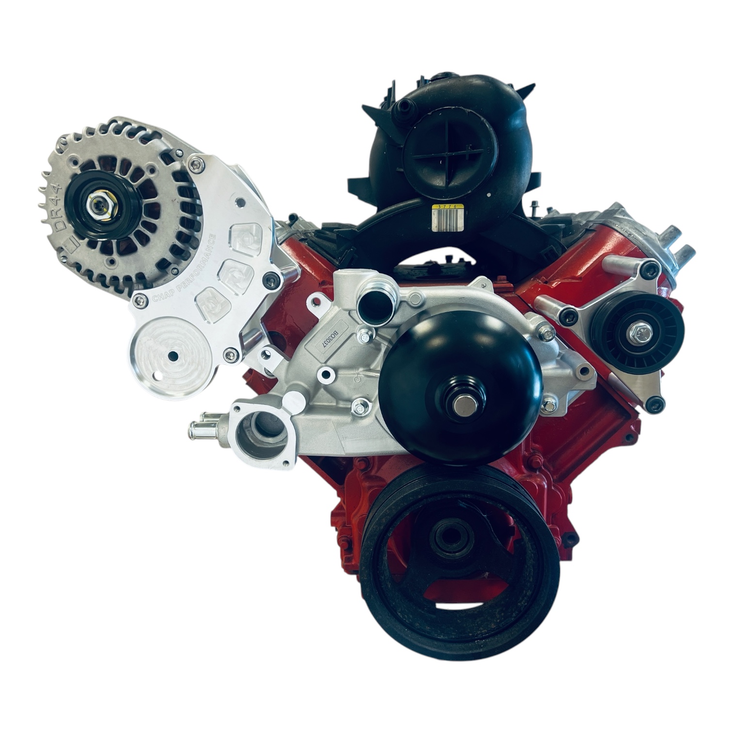 LS TRUCK Alternator Bracket WITH HEAVY DUTY TENSIONER - Image 3