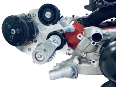 LS Camaro A/C Bracket using 508 Compressor with Heavy Duty Tensioner