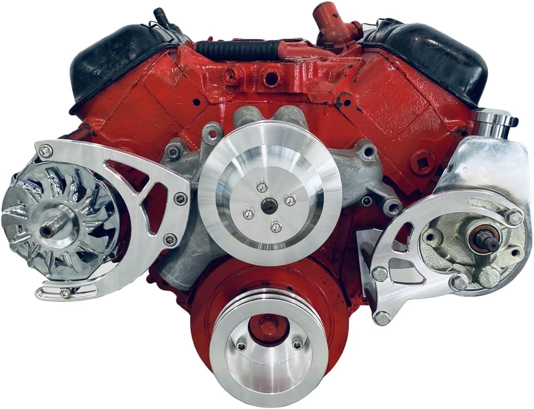 Big Block Chevy Alternator & Power Steering Brackets LWP