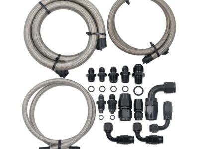 Power Steering Line Kit for GM Type 2 ps pump with Remote reservoir